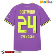 Moške Nogometnih dresov Borussia Dortmund Daniel Svensson #24 Tretji 2026-27 Kratki rokavi